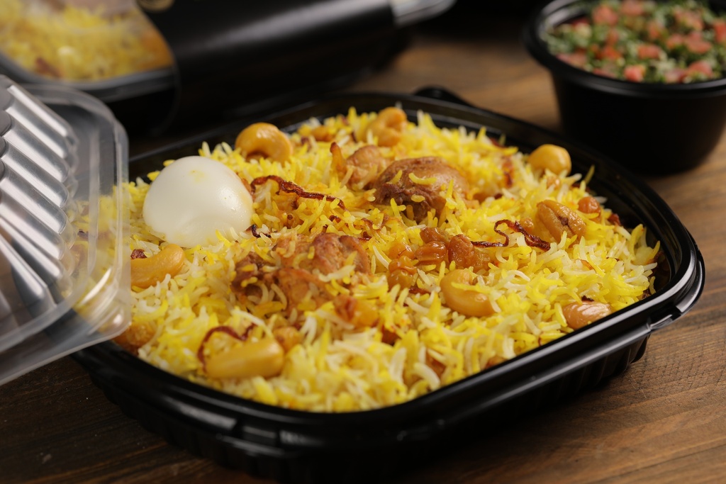 RICE PARCEL WITH SALAD