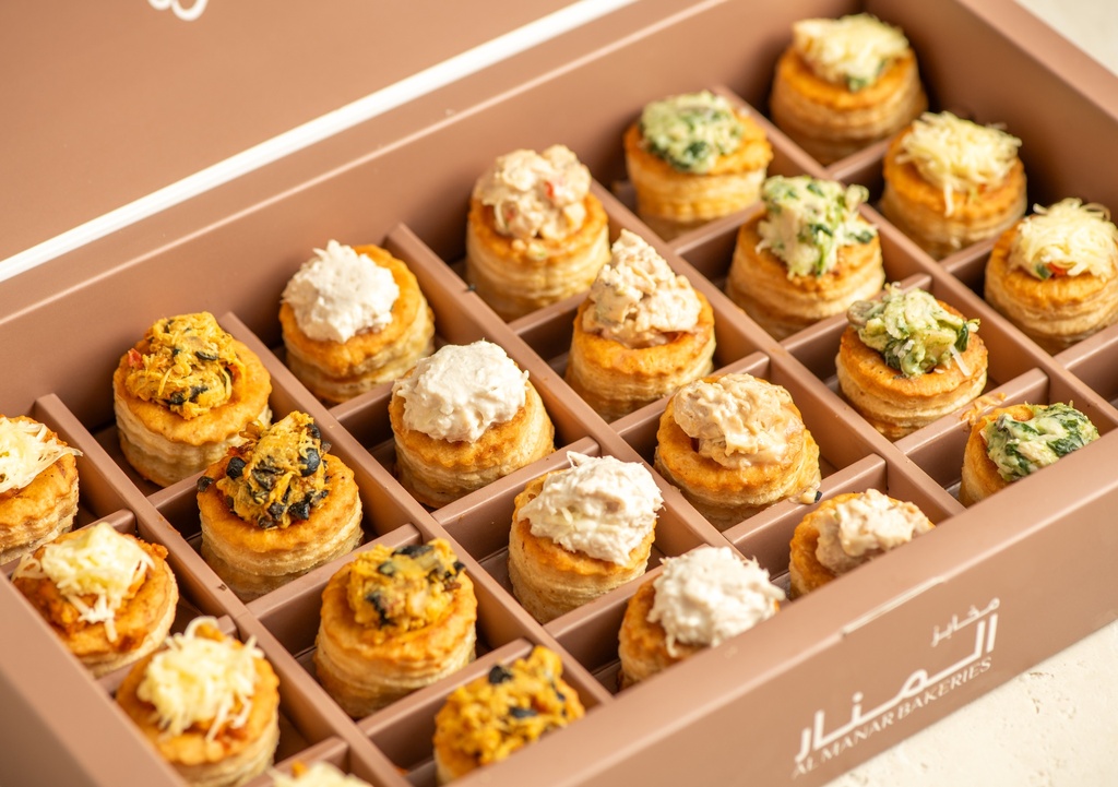 ASSORTED VOL AU VENT