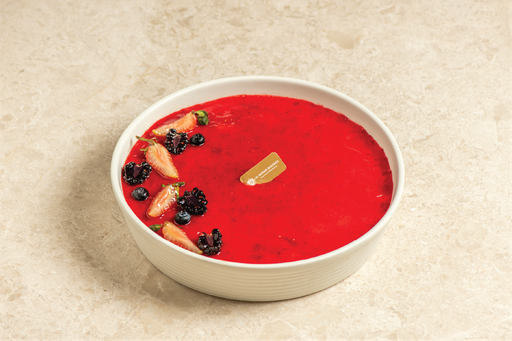 STRAWBERRY PANNA COTTA